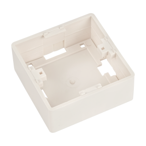 Wall mounting box for French size mounting frame